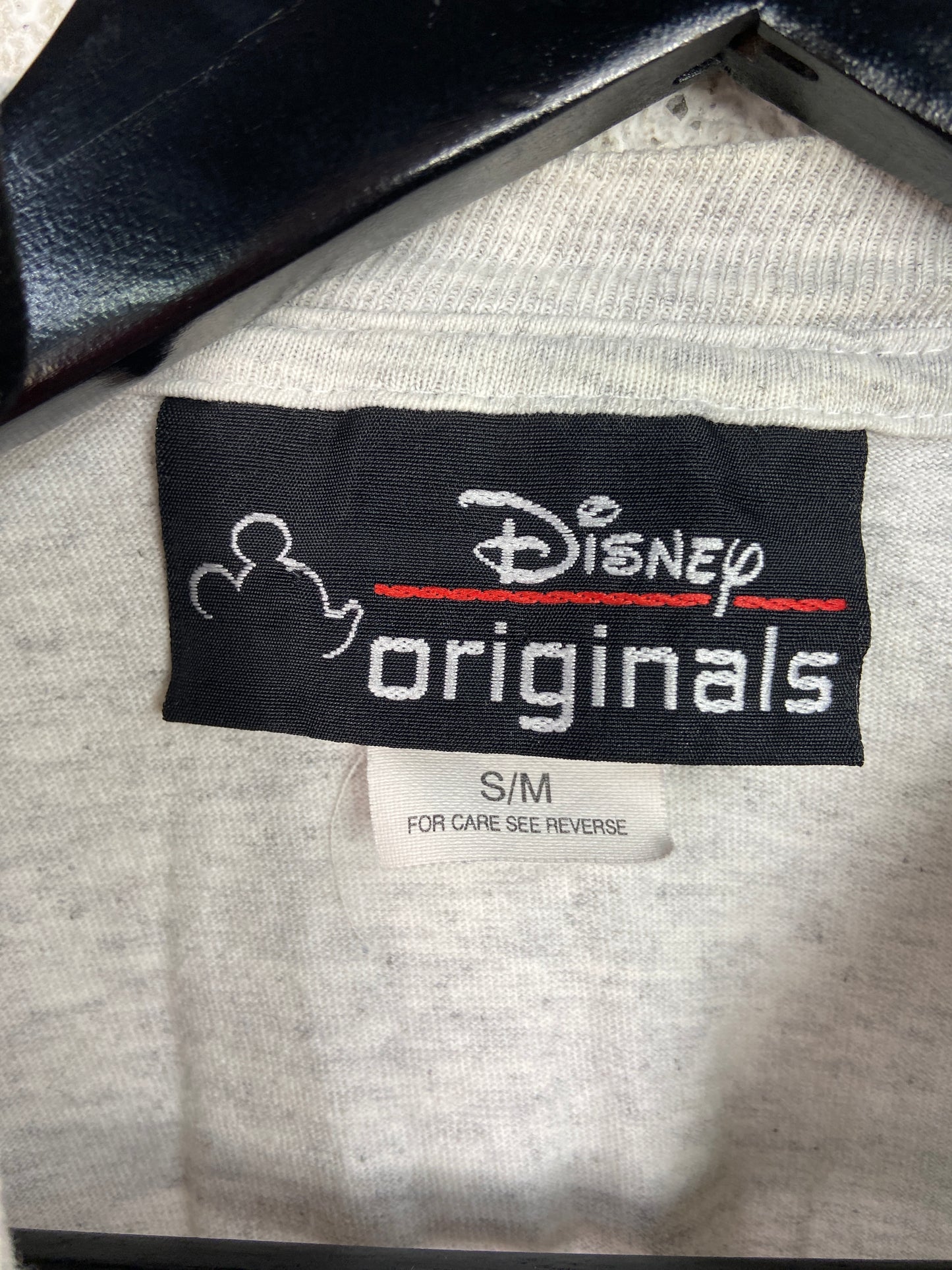 VTG Disneyland Embroidered Spellout Tee Sz S/M