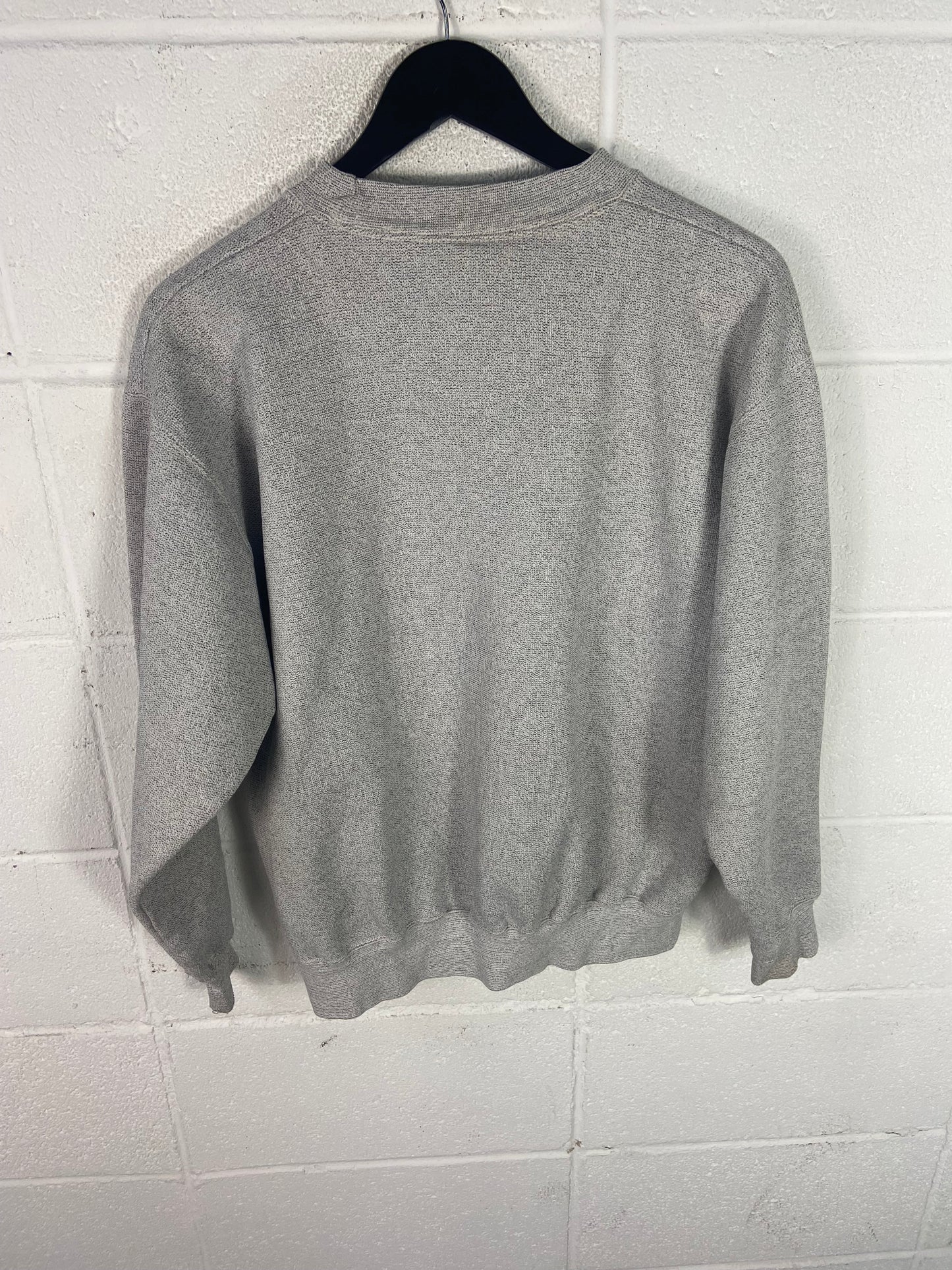 Vtg Tennessee Vols Grey Sweater Sz Large