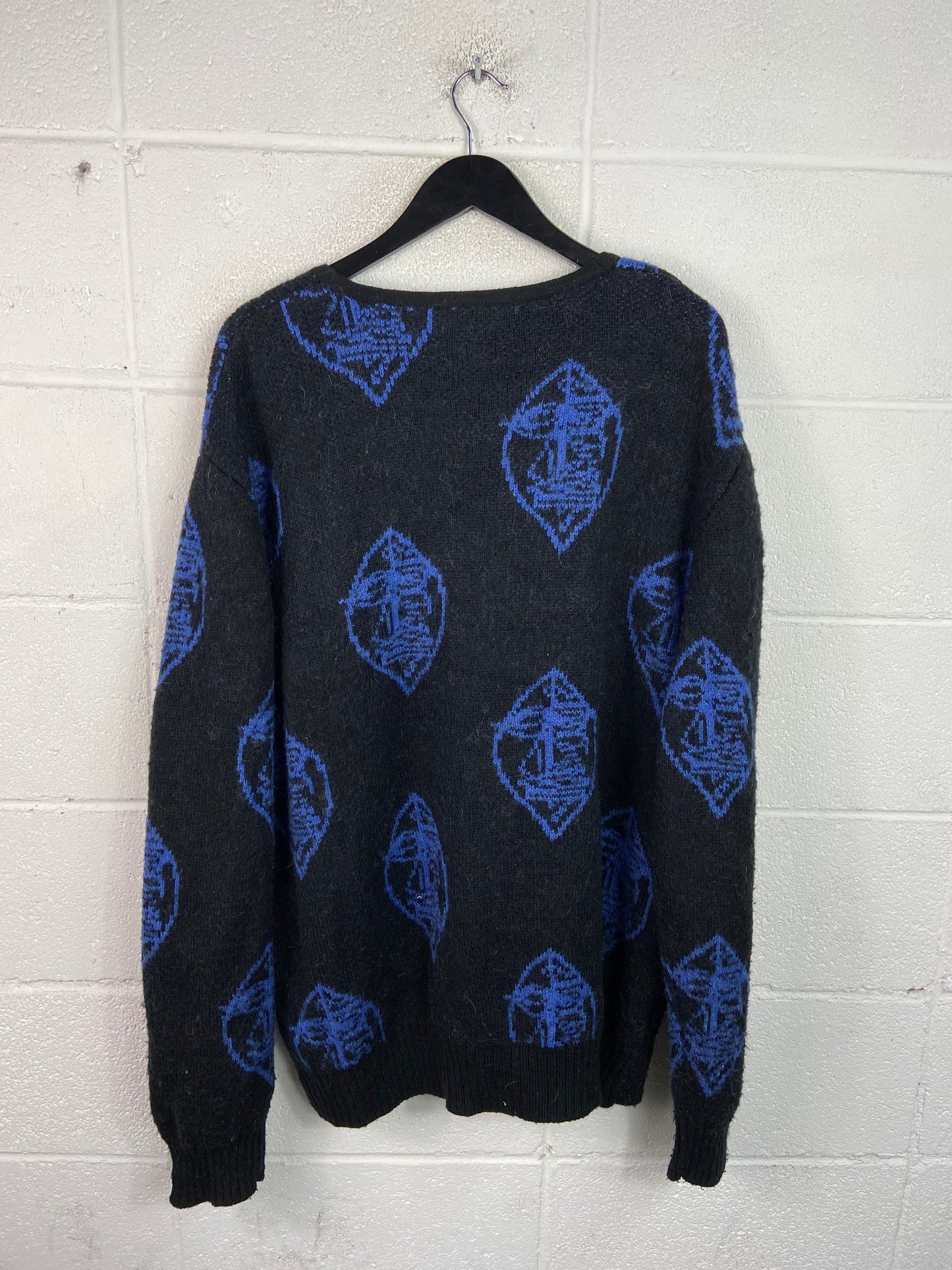 Stüssy  Mohair Mask Cardigan Sz XXL