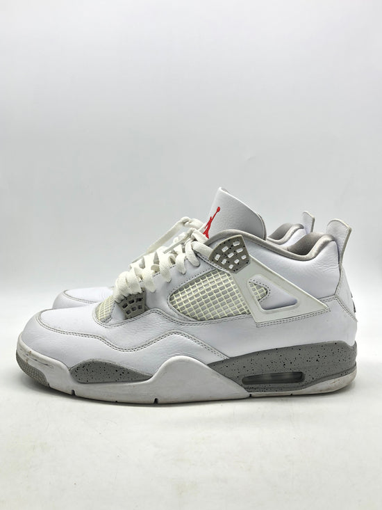 Preowned Jordan 4 Retro White Oreo (2021) Sz 12M/13.5W CT8527-100