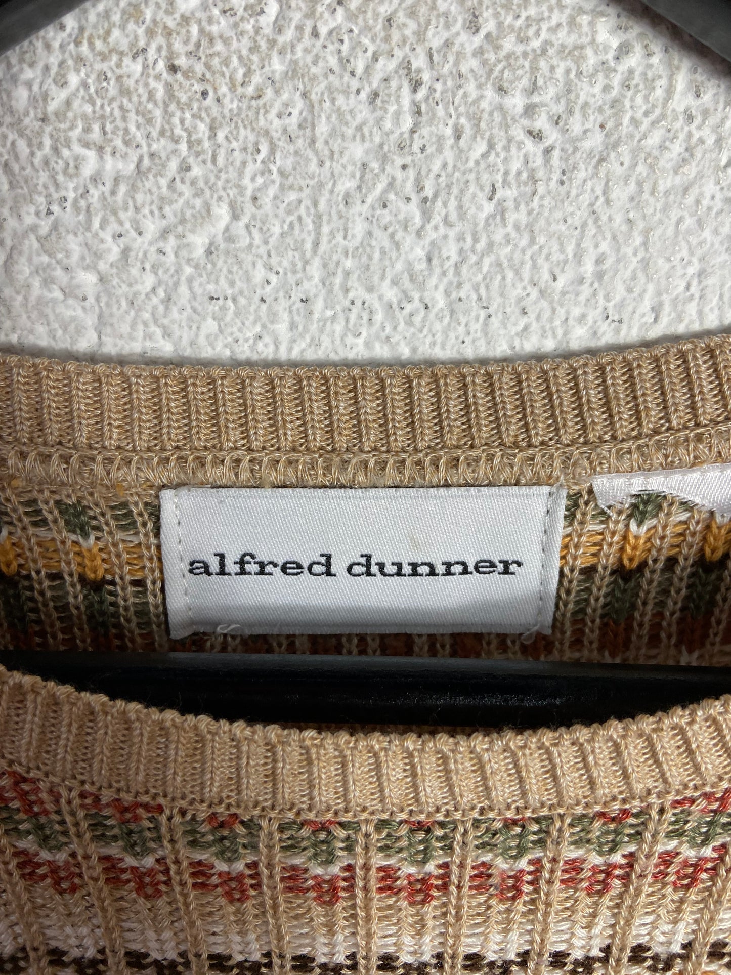 VTG Alfred Dunner 3D Textured Sweater Sz Med