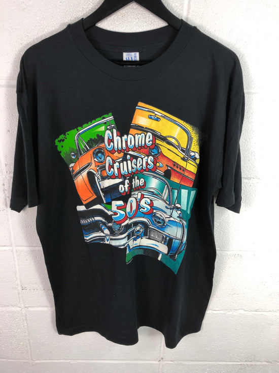 VTG Chrome Cruisers Tee Sz XL