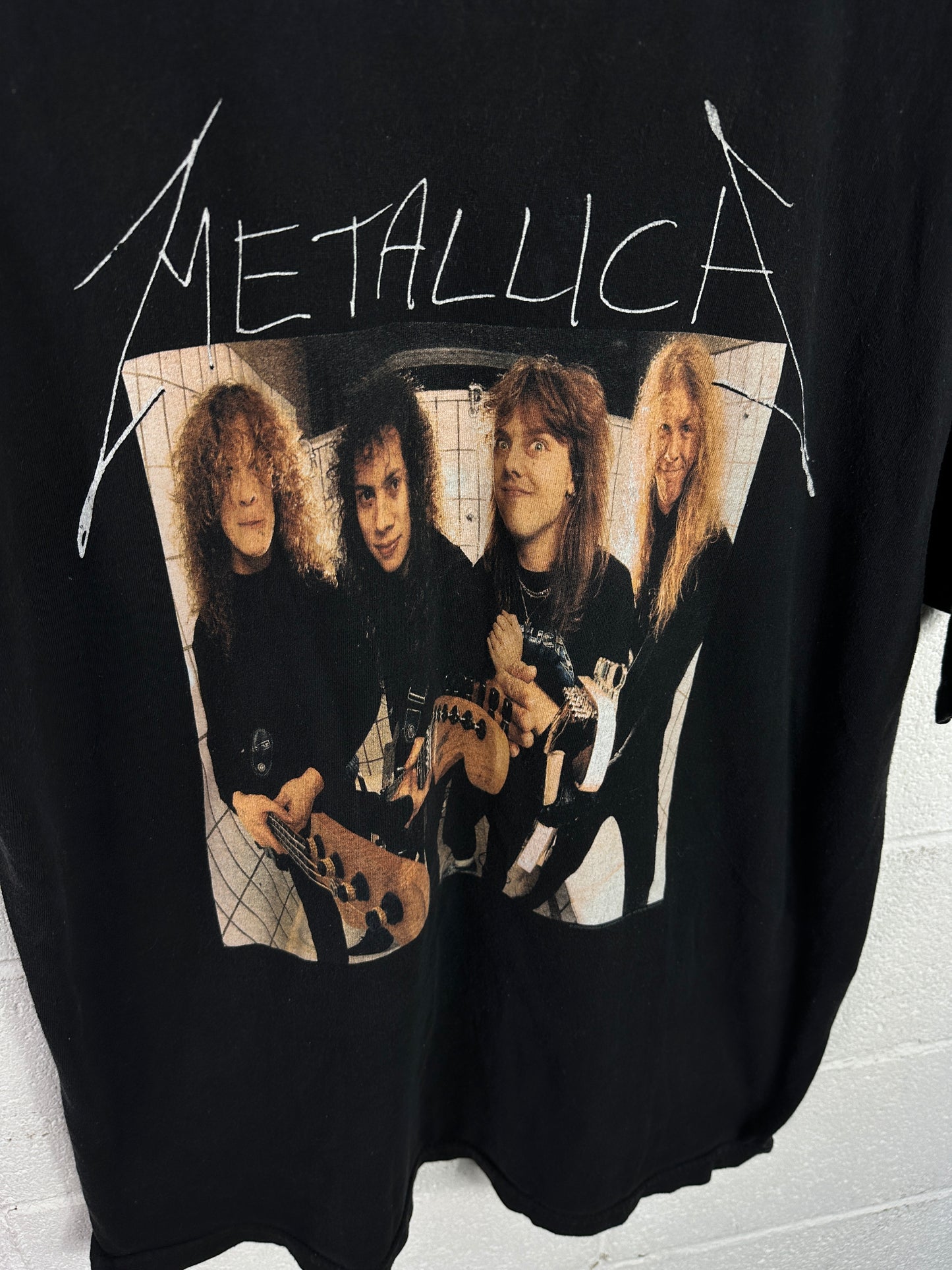 Y2K Metallica Metal Band Tee Sz L