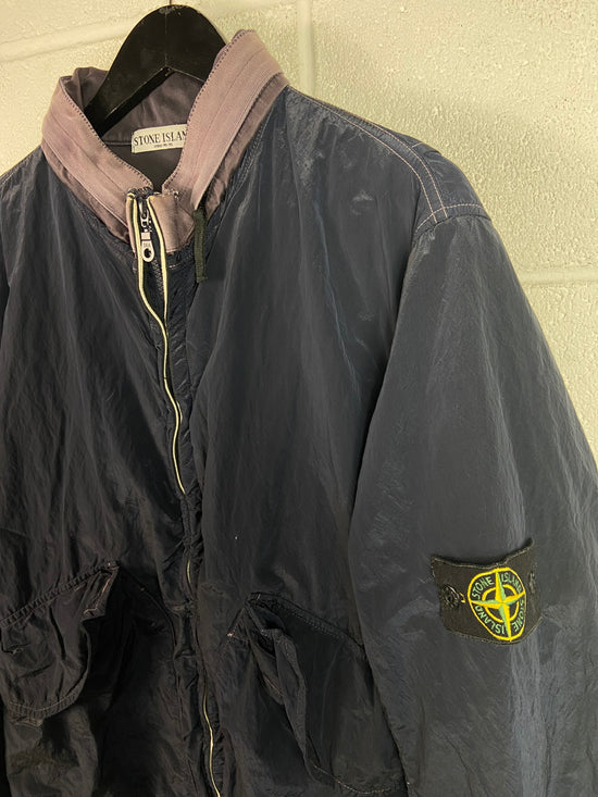 VTG Stone Island Sportswear Windbreaker Navy Jacket Sz XL