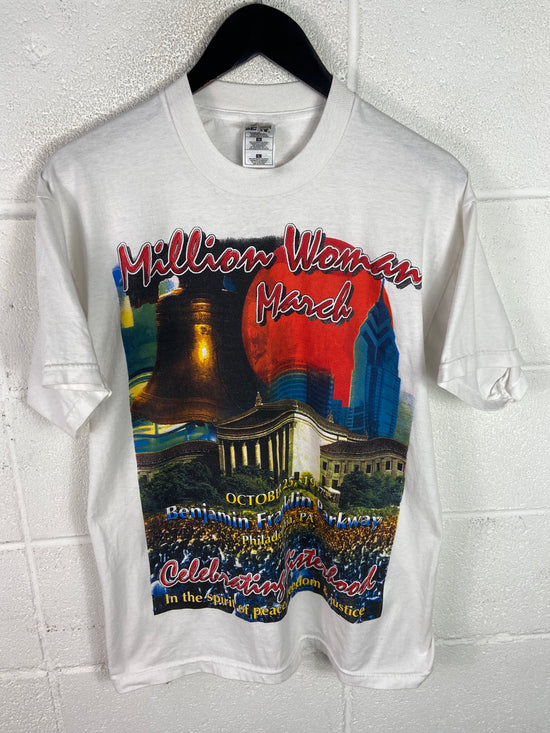 VTG Million Women March Tee Sz Med