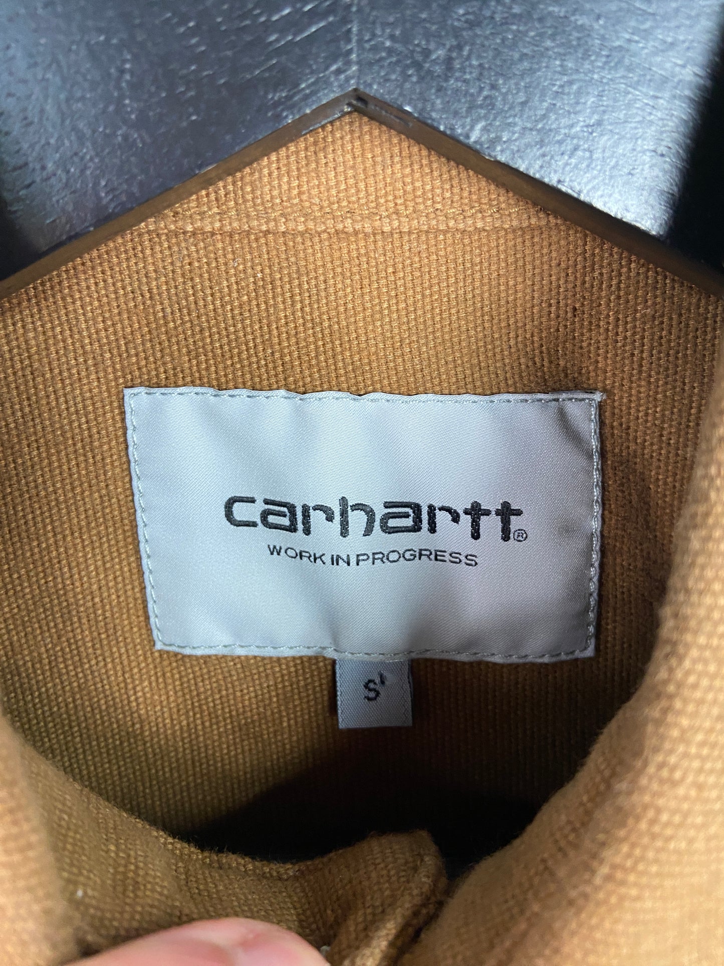 Carhartt WIP Brown Work L/S Shirt Sz S