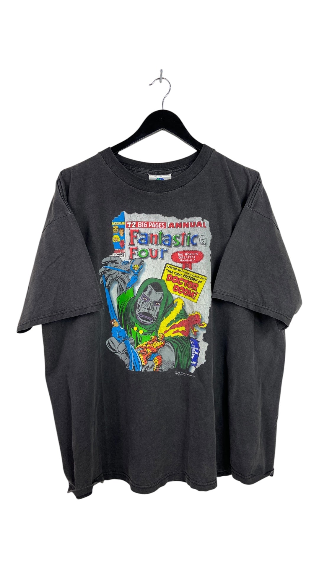 VTG 1999 Fantastic Four Doctor Doom Marvel Comics Tee-Shirt Men Sz XXL