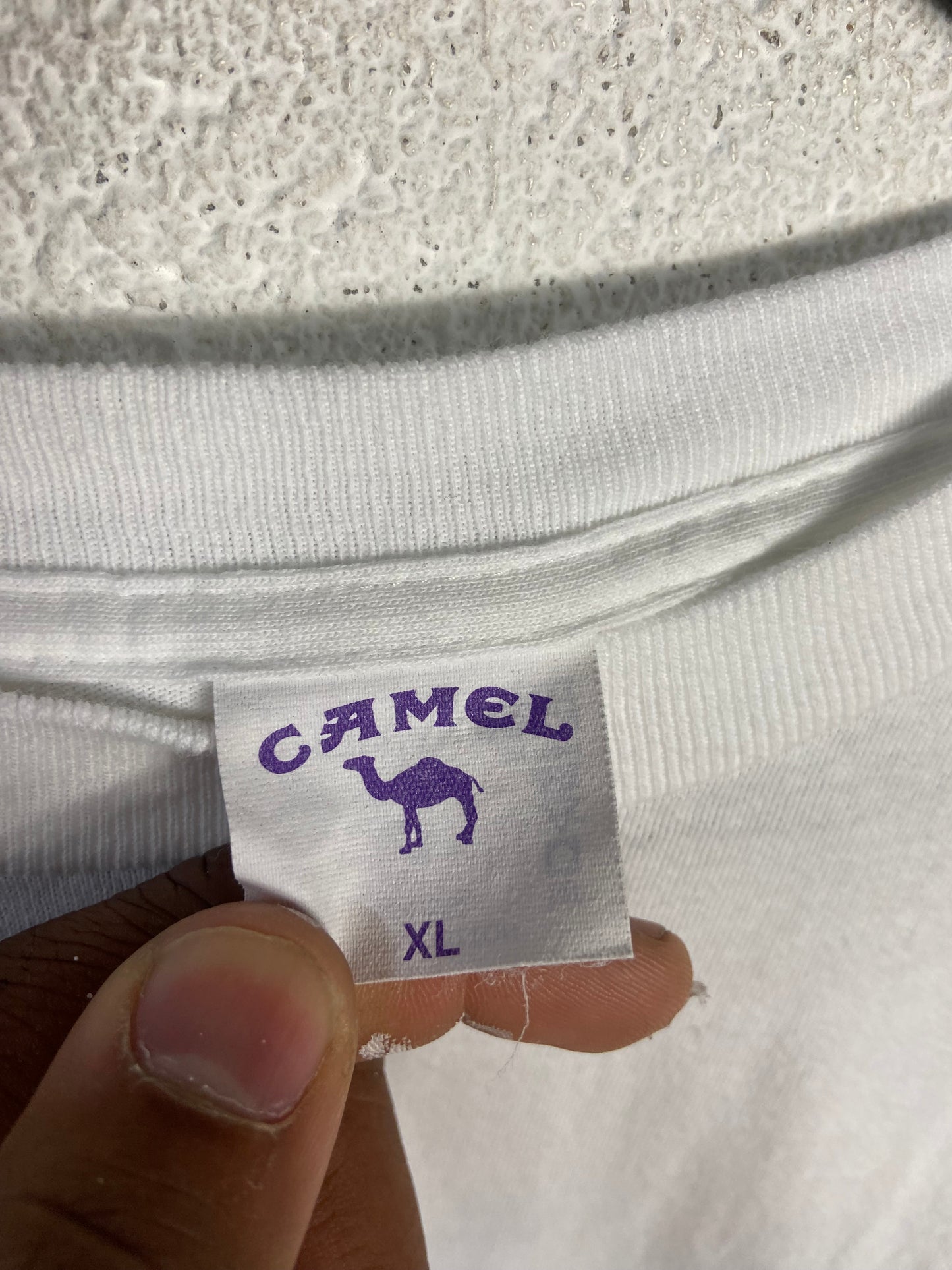 VTG Camel Rainbow Pocket Tee Sz XL