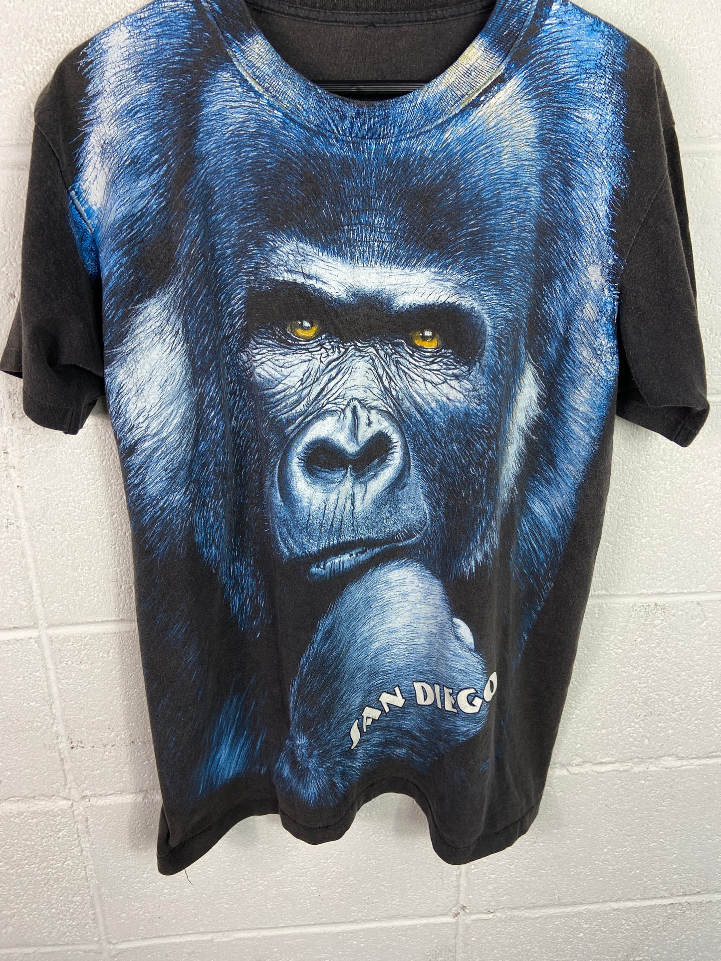 VTG San Diego Zoo Gorilla Tee Sz L