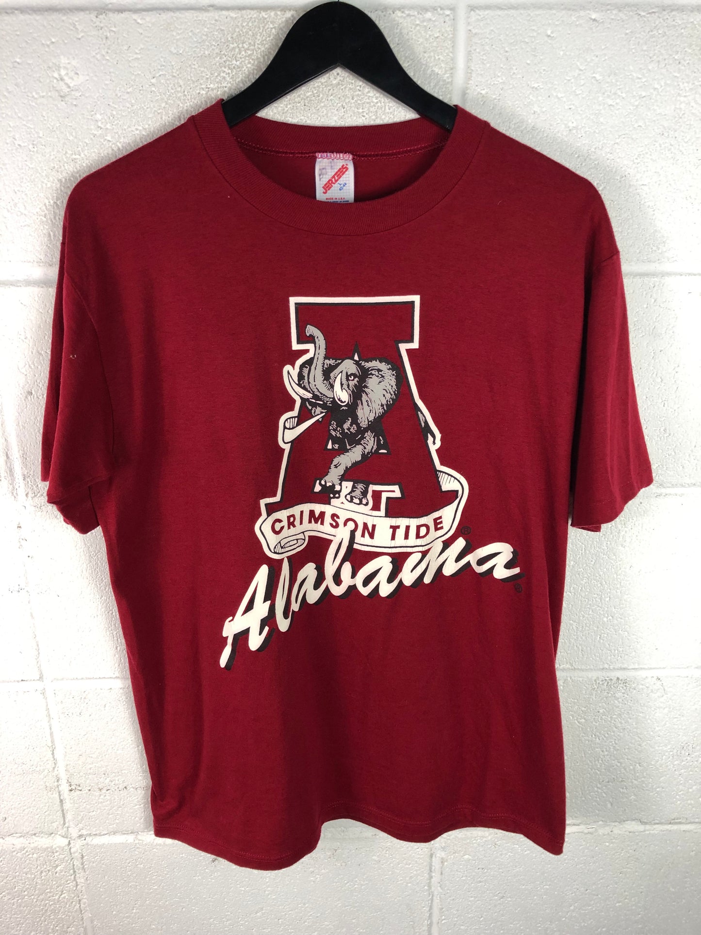 VTG Alabama Crimson Tide Logo Tee Sz Med