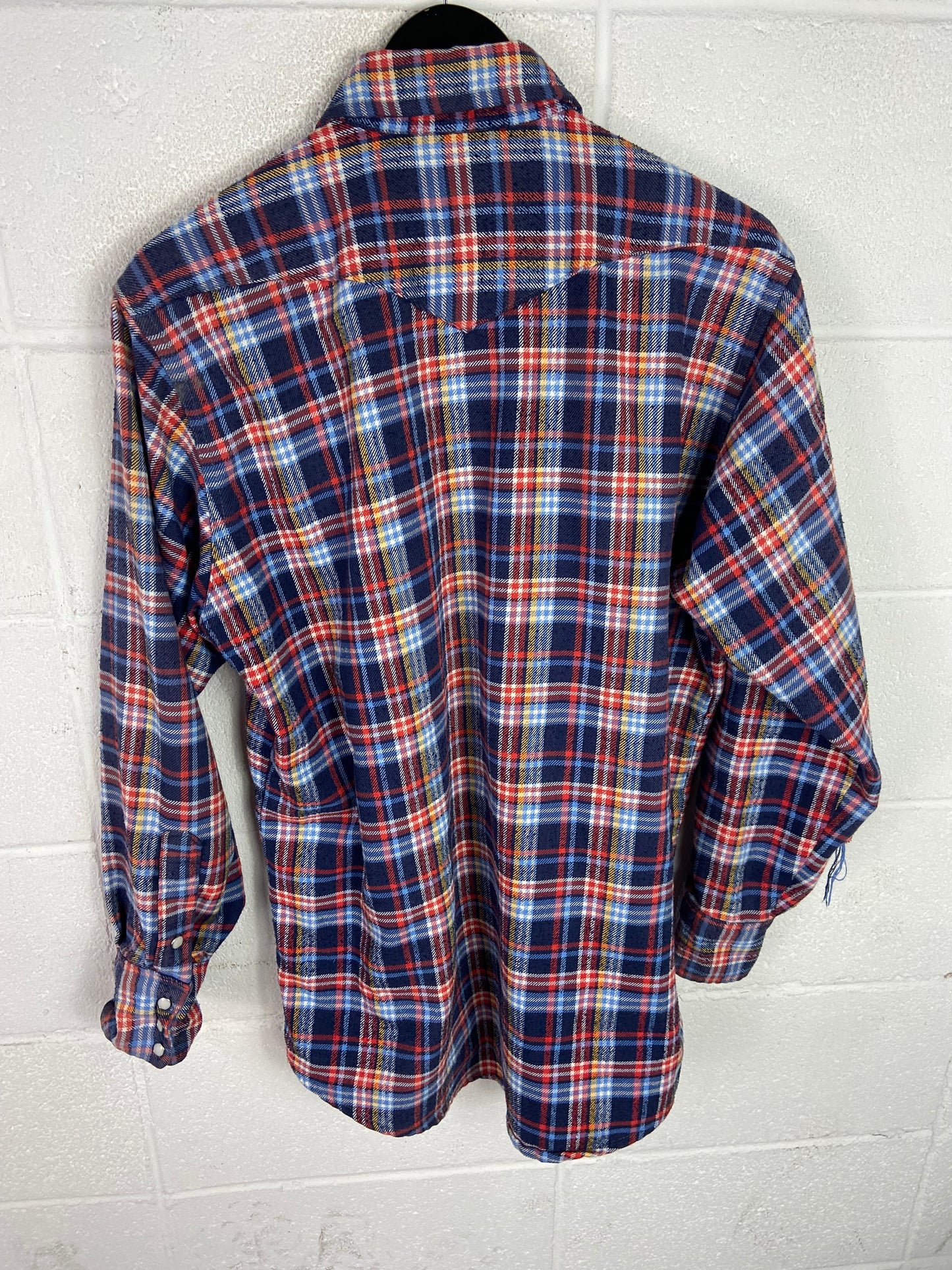 VTG 90s Wrangler Flannel Shirt Sz XL