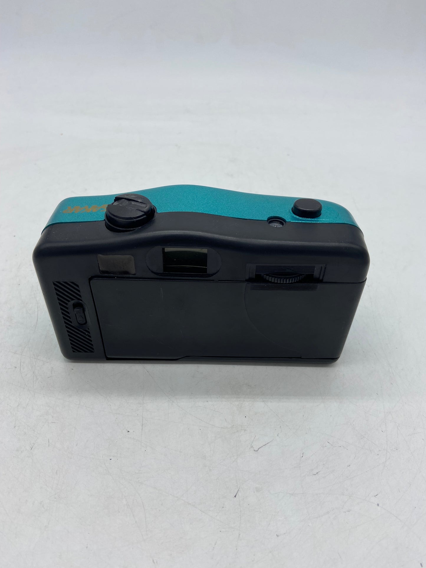 Vintage MegaView Turquoise Deluxe 35MM Compact Film Camera