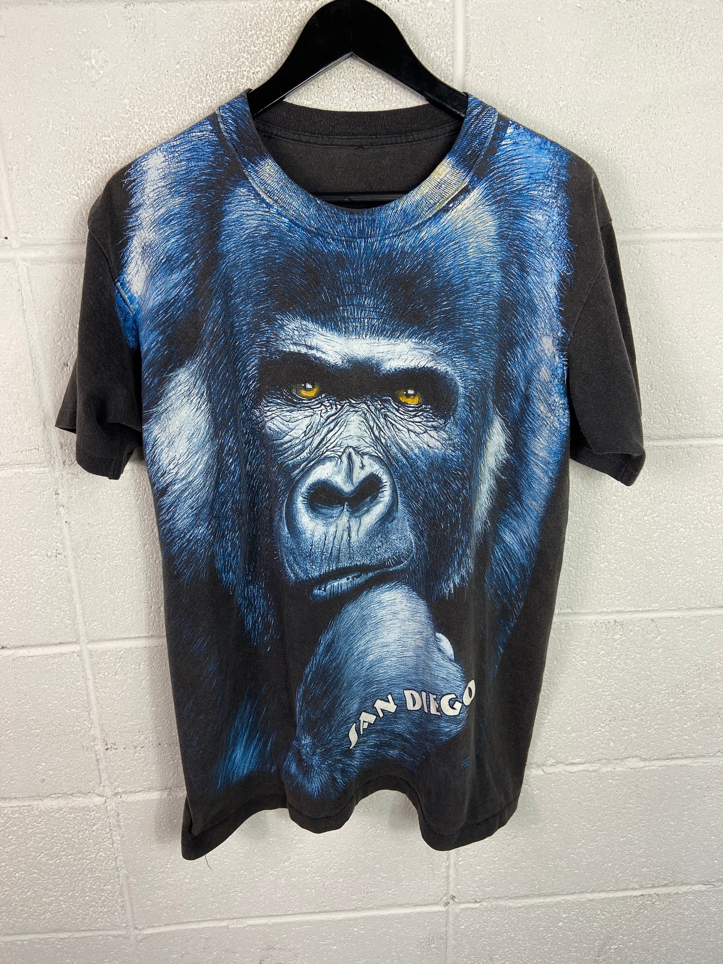 VTG San Diego Zoo Gorilla Tee Sz L