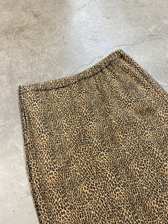 Jones New York Leopard Long Skirt Sz 29