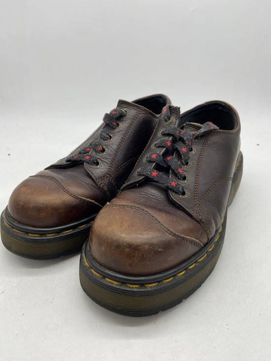 VTG Doc Martens 8651 Dark Brown Low Boots Sz 6M/7.5W