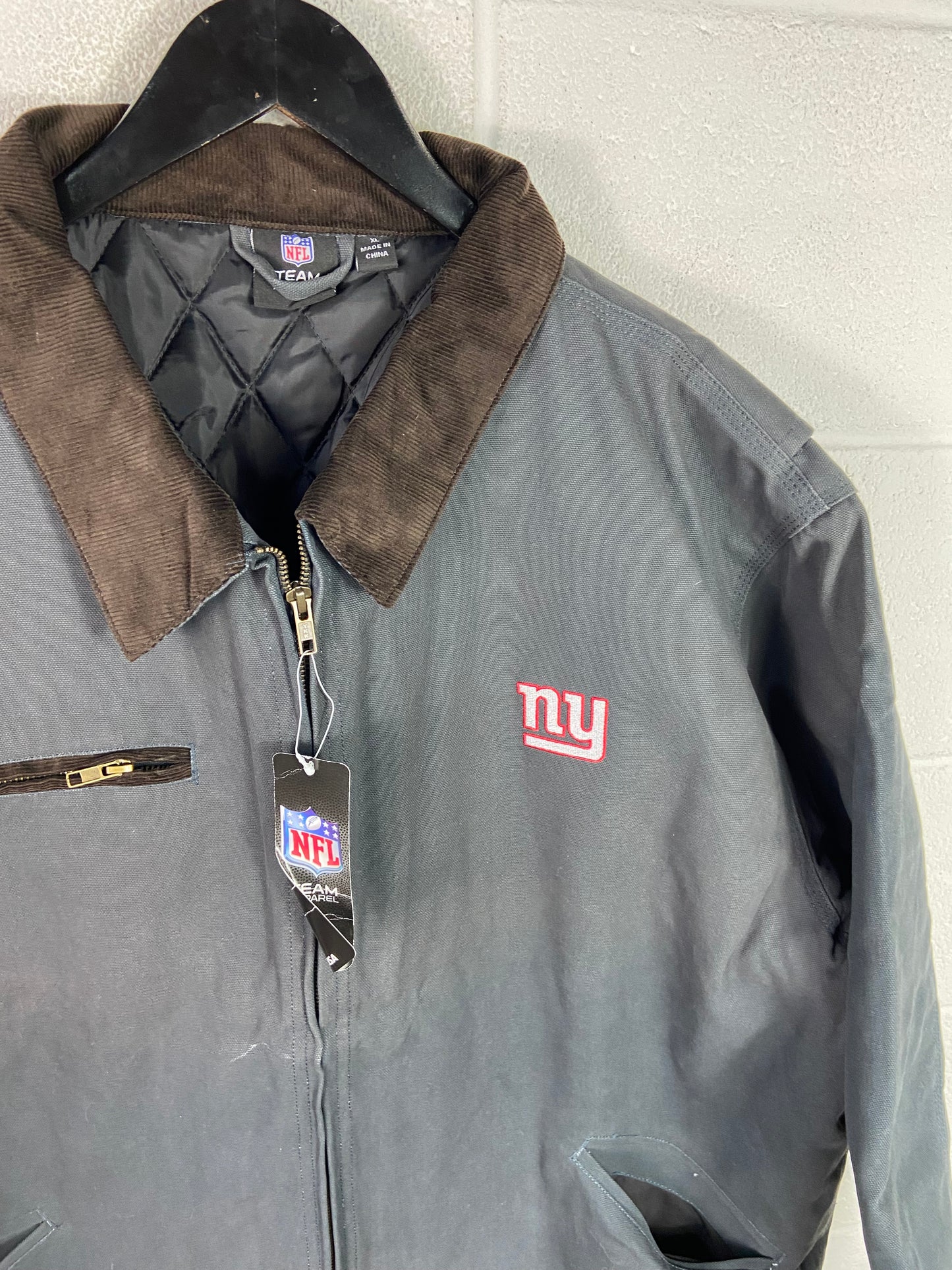 New New York Giants Work Jacket Sz XL