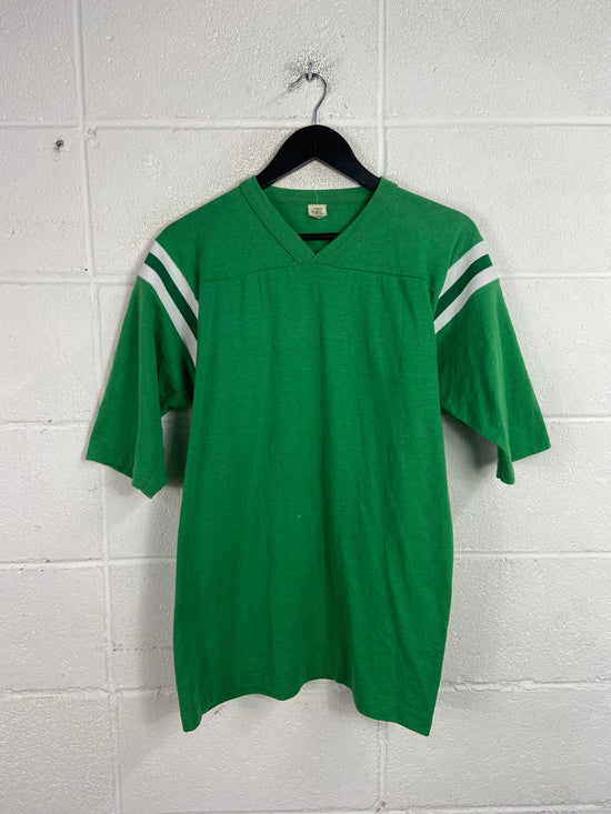 VTG Green 70's Blank Tee Sz S