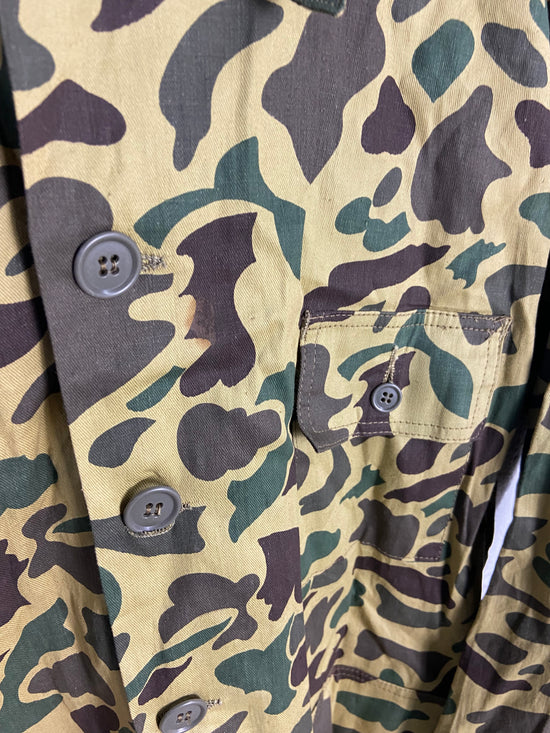 VTG Nesco Duck Camo Button Shirt Sz L