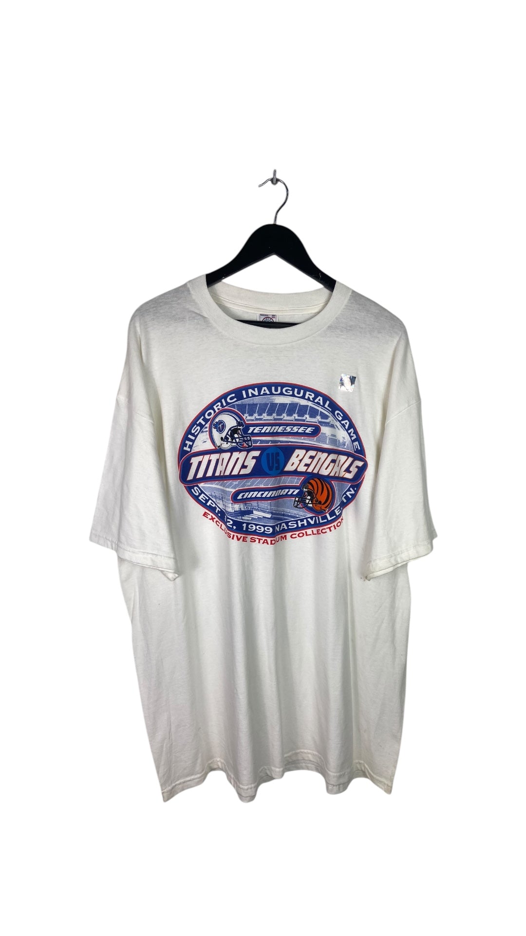 VTG Tennessee Titans Inaugural Game Tee Sz XXLT