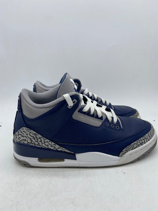 Preowned Jordan 3 Retro Georgetown (2021) Sz 9M/10.5W - CT8532-401