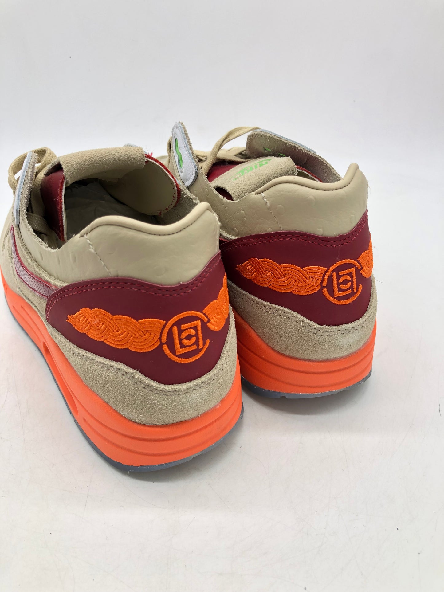 Preowned Nike Air Max 1 CLOT Kiss of Death (2021) Sz 9.5M/11W DD1870-100