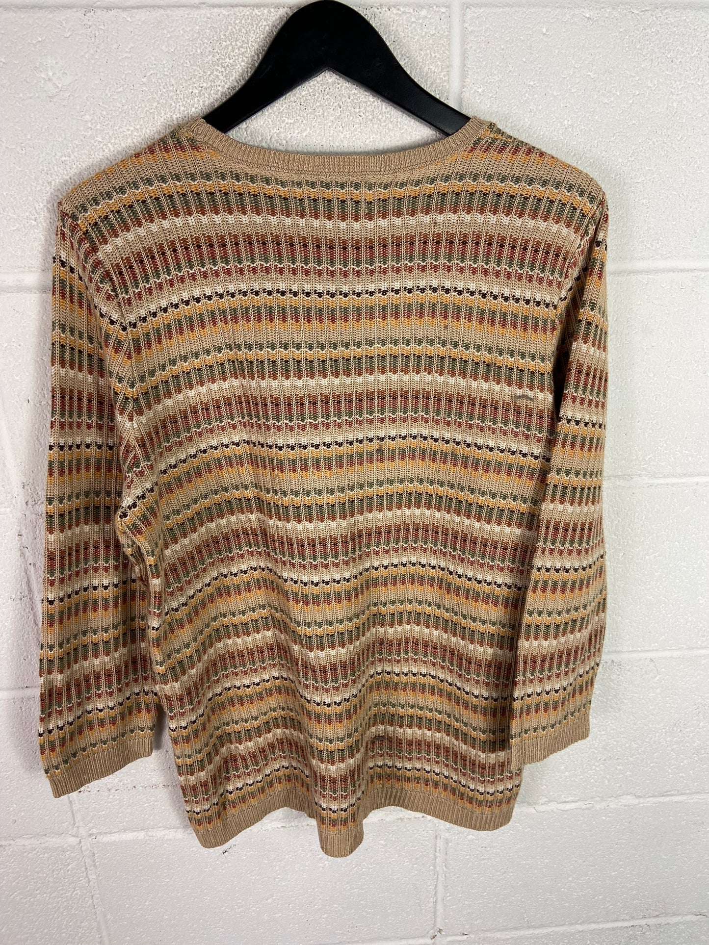 VTG Alfred Dunner 3D Textured Sweater Sz Med