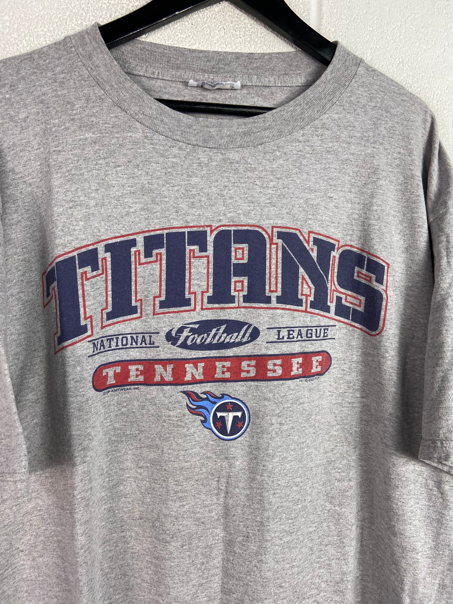 VTG Tennessee Titans 2000 Lettering Tee Sz 2XL