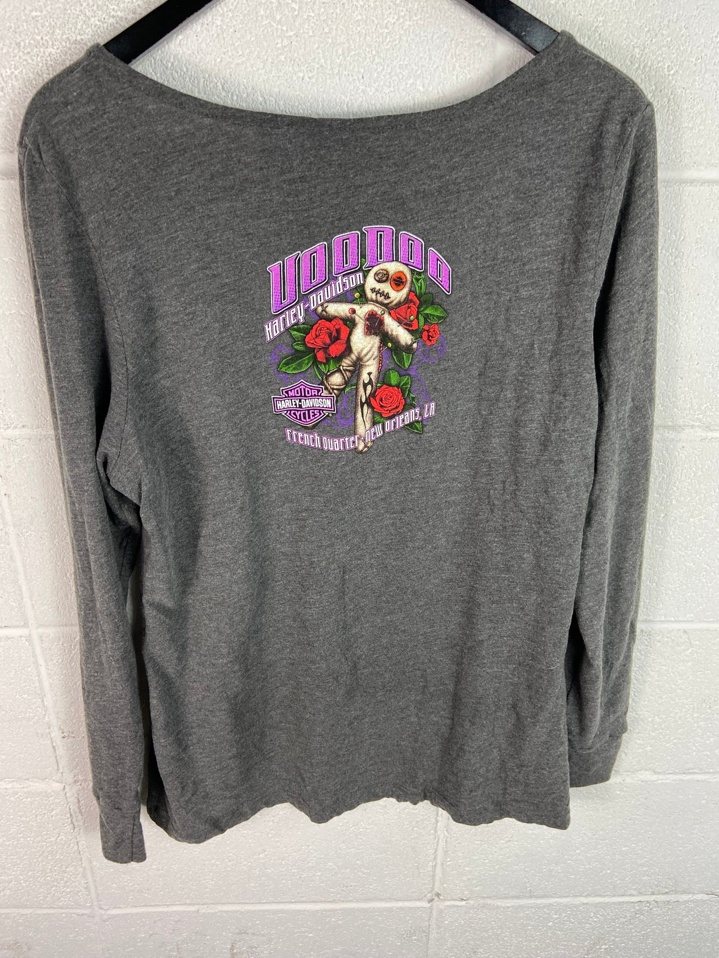 Y2K Harley Davidson Wmns L/S Tee Sz L