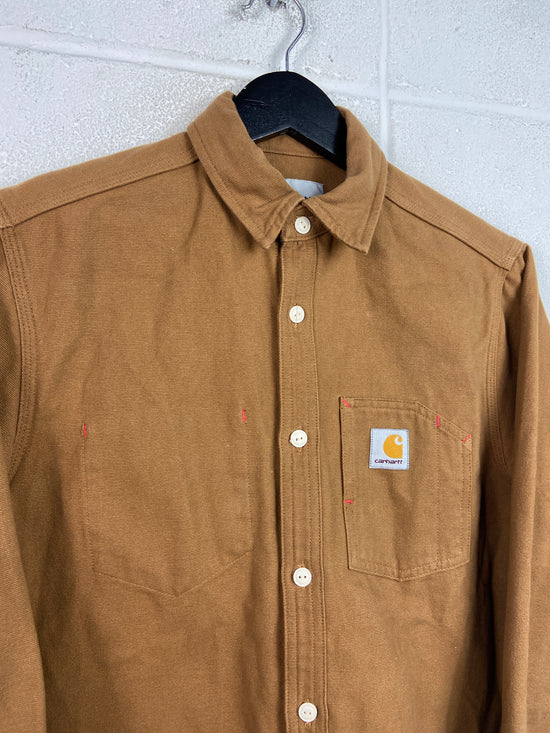 Carhartt WIP Brown Work L/S Shirt Sz S