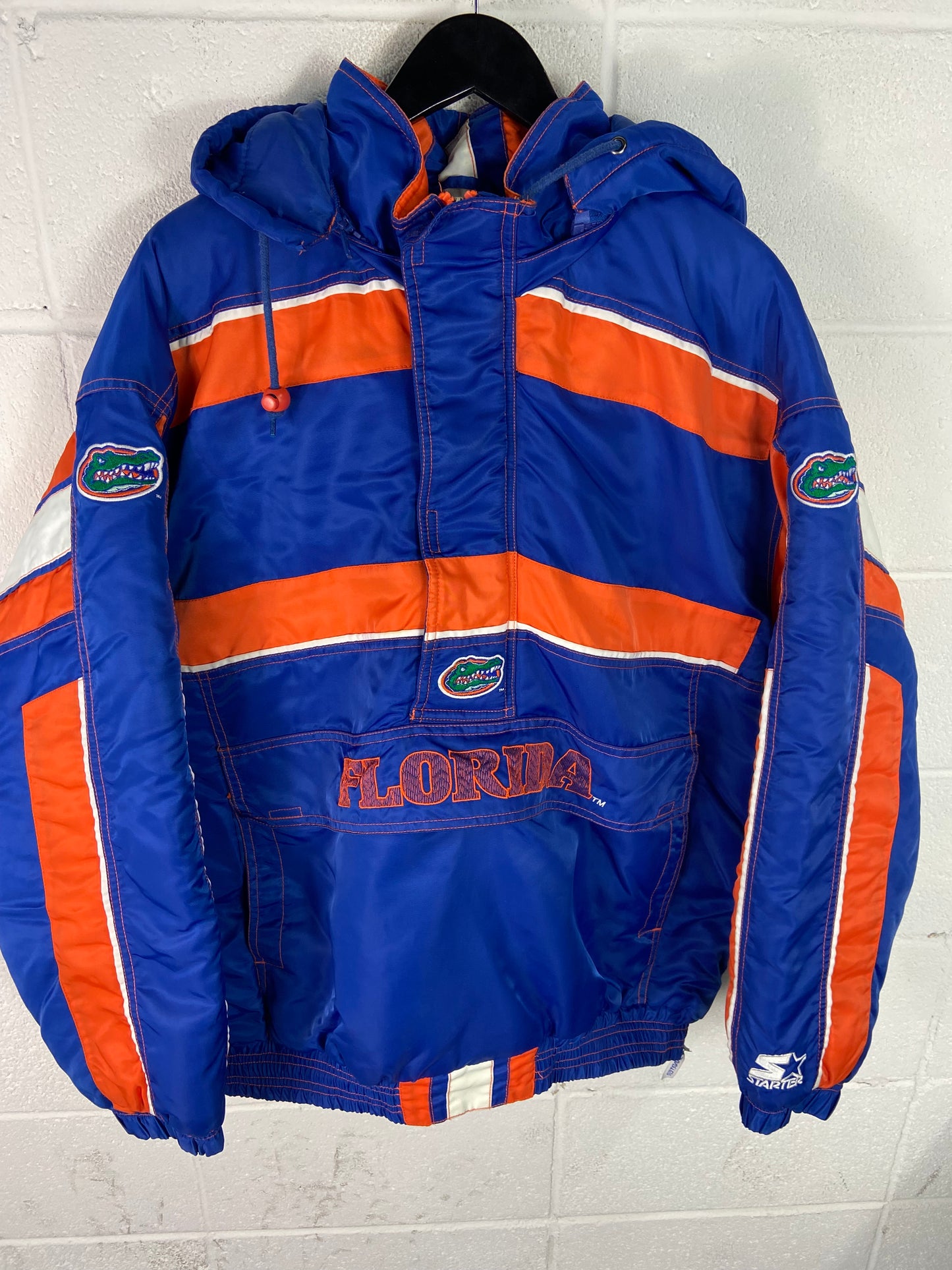 Florida Gators Starter Pullover Jacket Sz XL