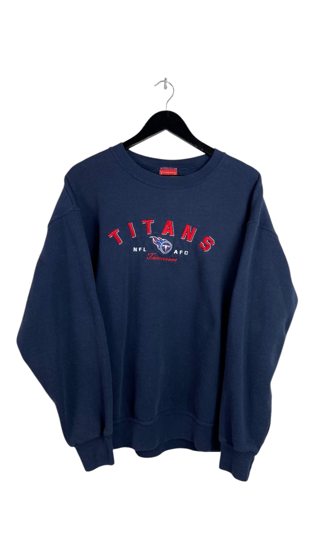 Y2K Tennessee Titans Navy AFC Crewneck Sz XL