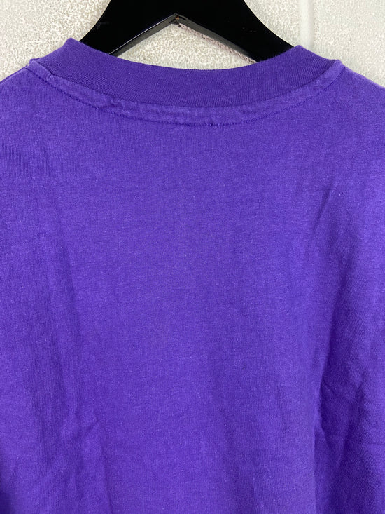 VTG St. Basil's Cathedral Purple History Tee Sz L