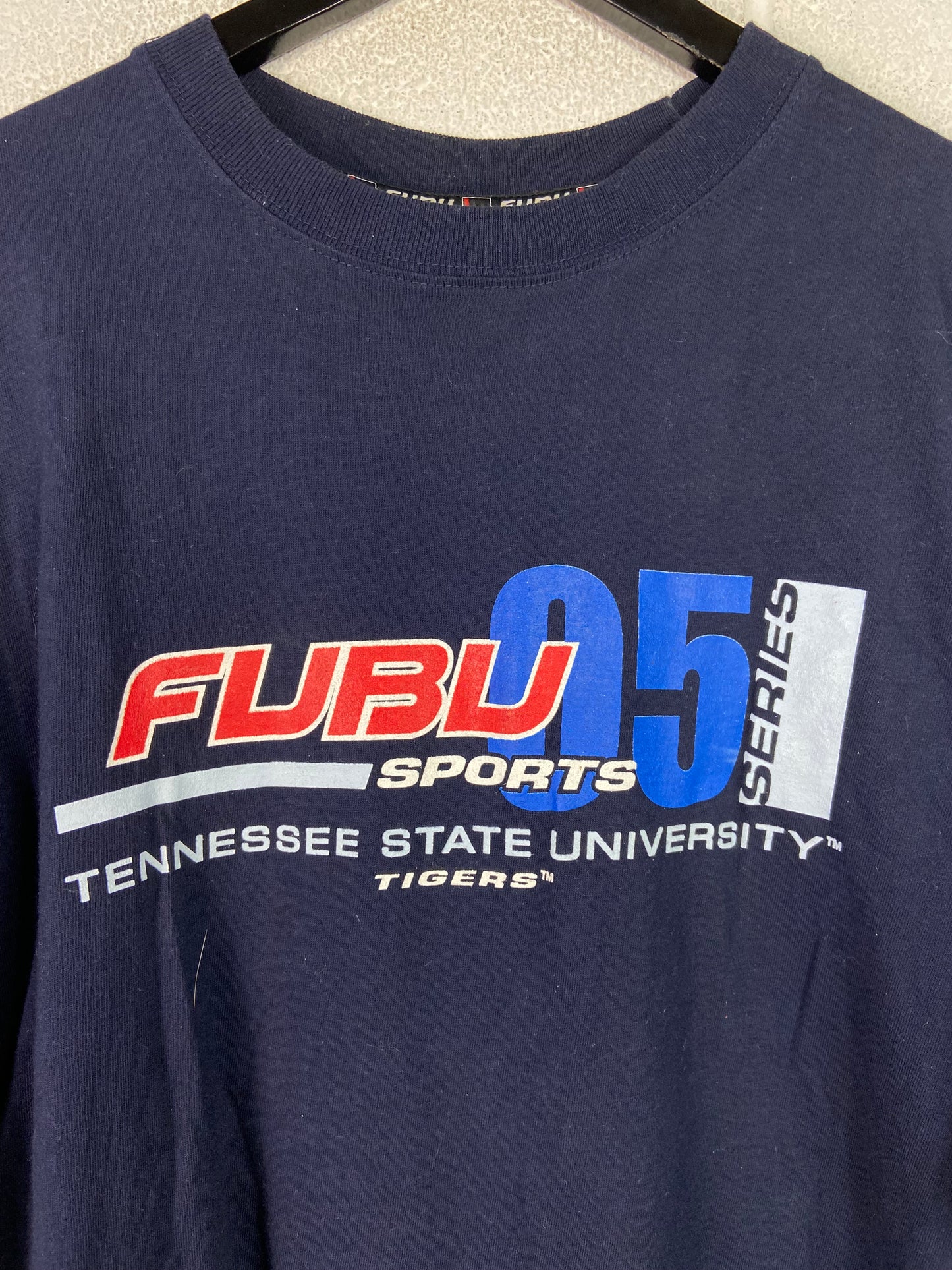 Y2K Fubu Sports Tennessee State Tee Sz L