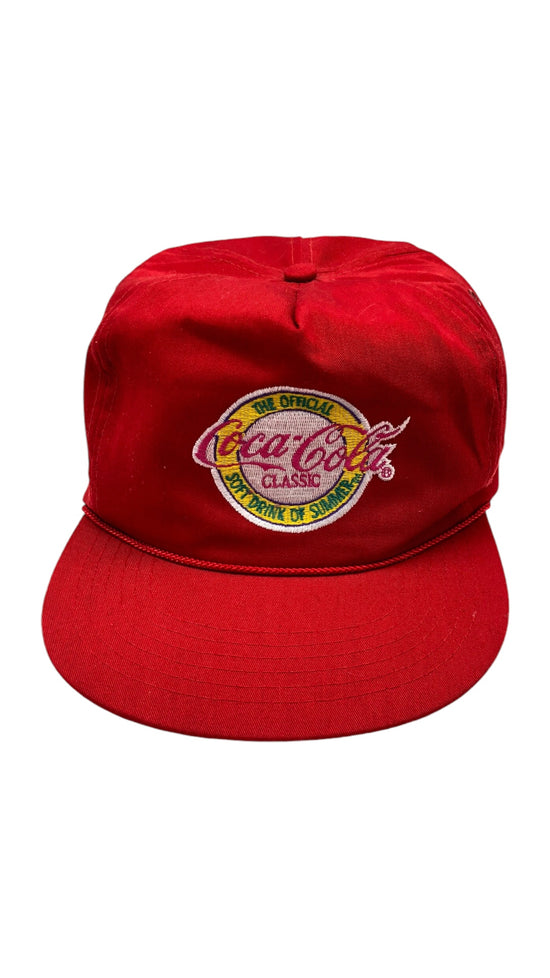 VTG Coca-Cola Classic Soft Drink Of Summer Snapback