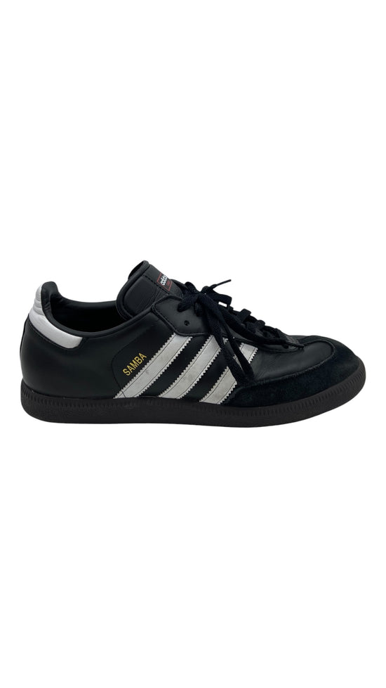 Preowned Adidas Samba Black/Black Sz 10.5M/12W