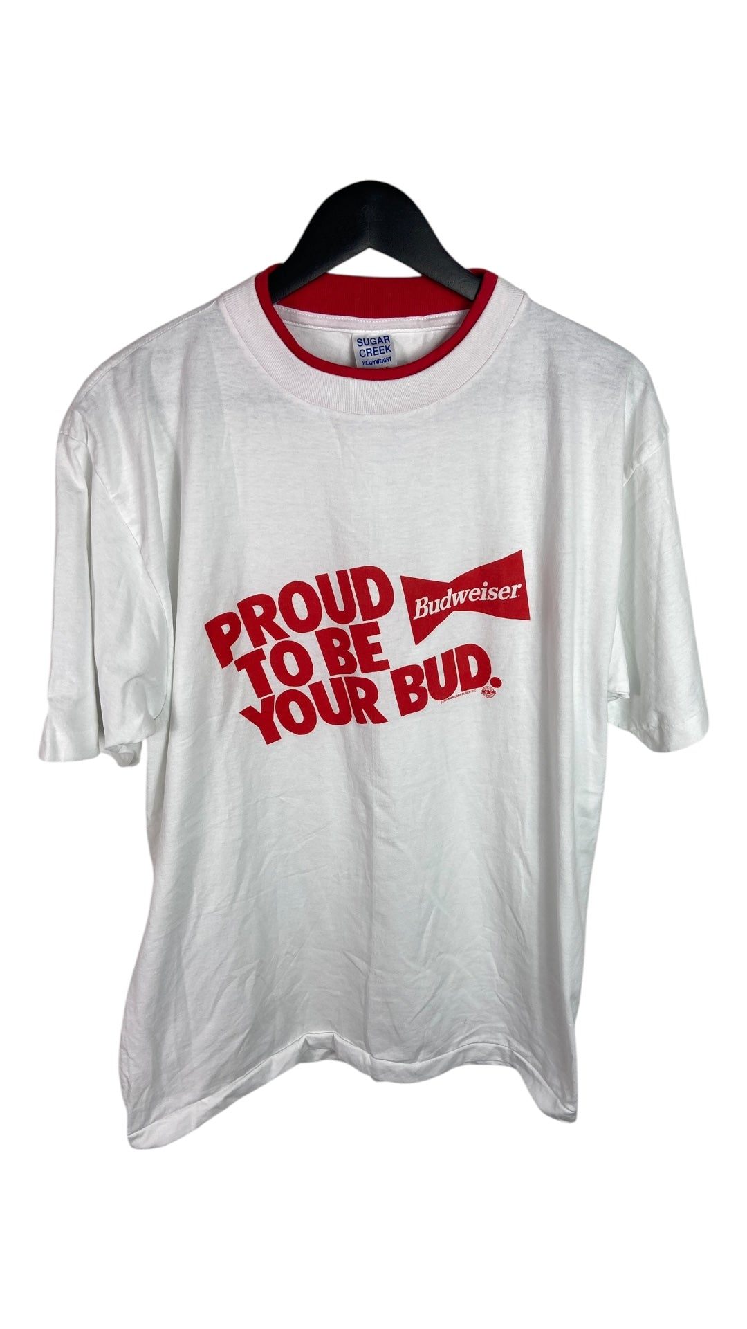 VTG 1993 Budweiser Proud Bud Tee Sz XL