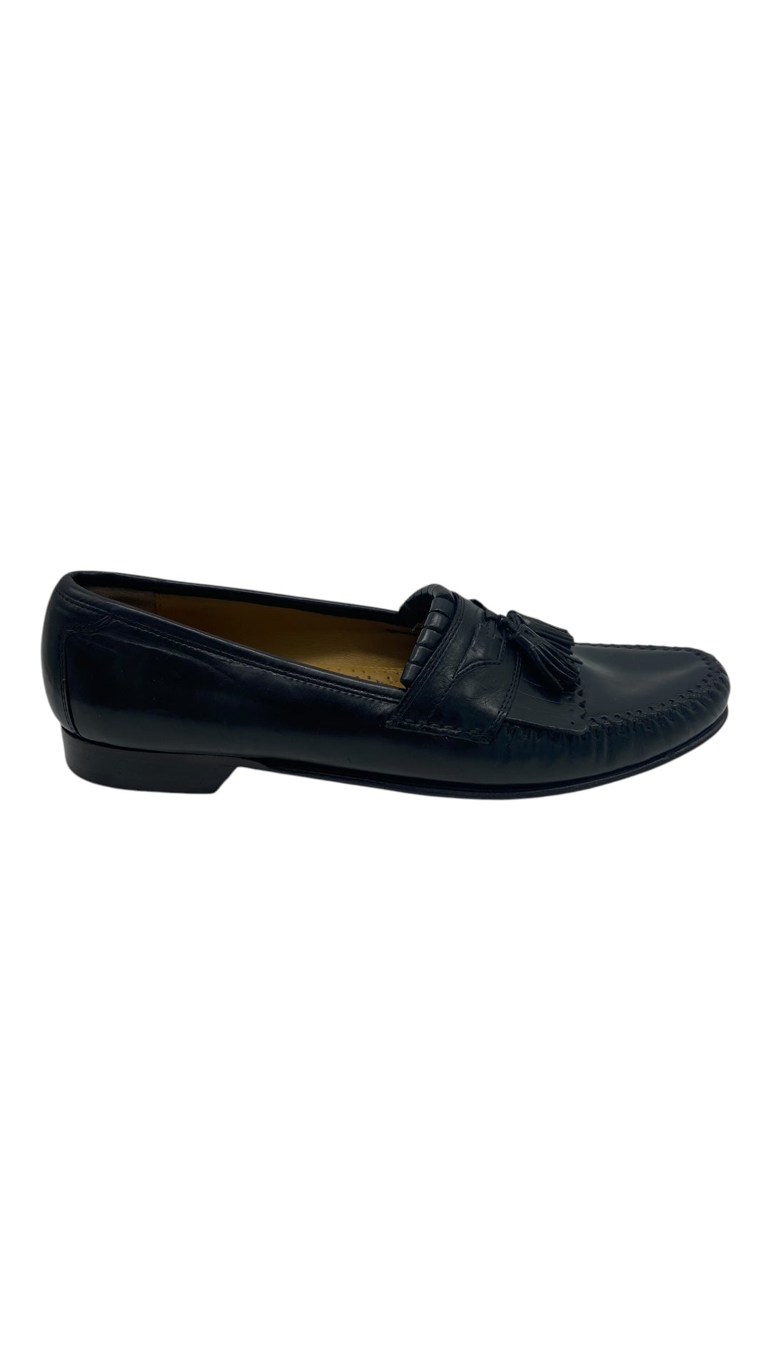 Johnston & Murphy Black Tassel Loafers Sz 10.5M/12W