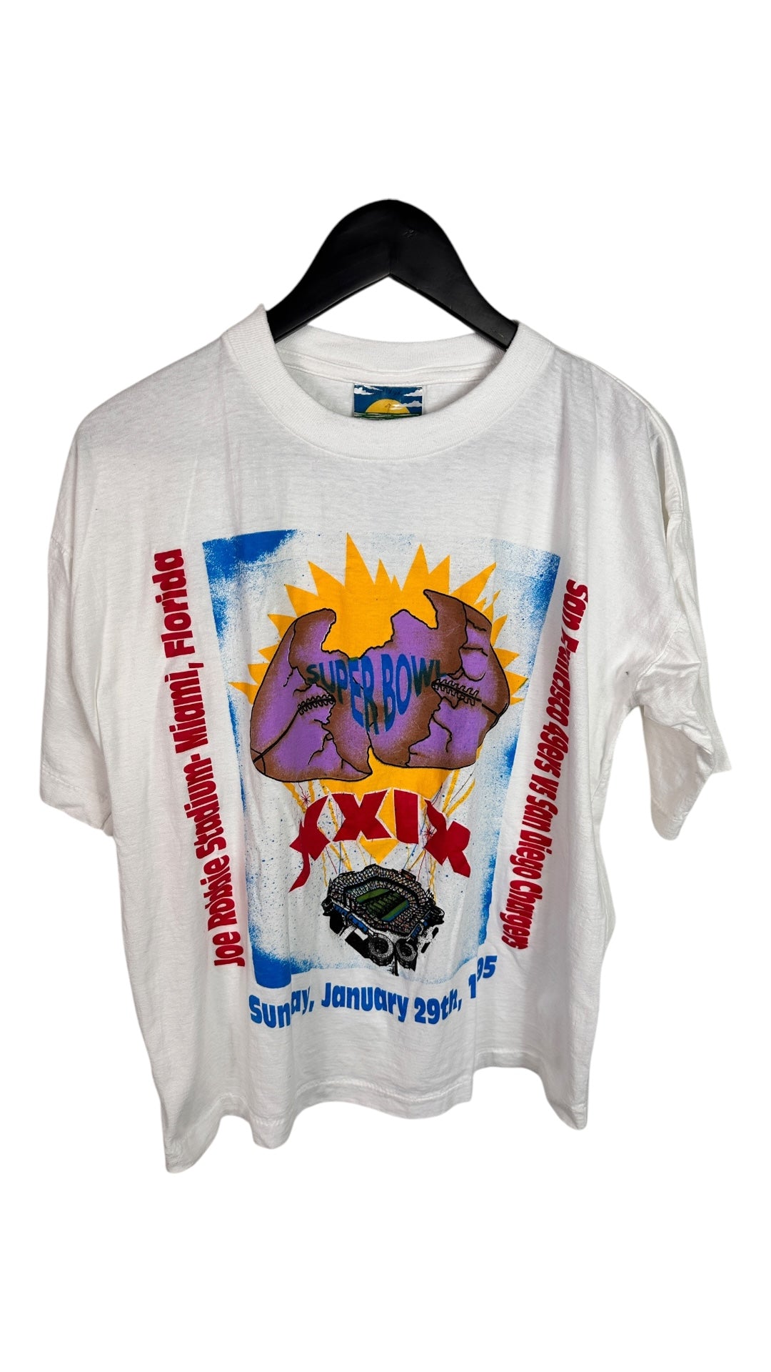 VTG Superbowl XXIX Custom Tee Sz Med