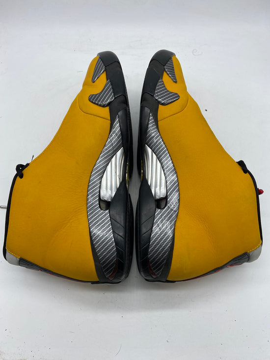 Preowned Air Jordan 14 Retro 'Reverse Ferrari' Sz 14M/15.5W BQ3685-706