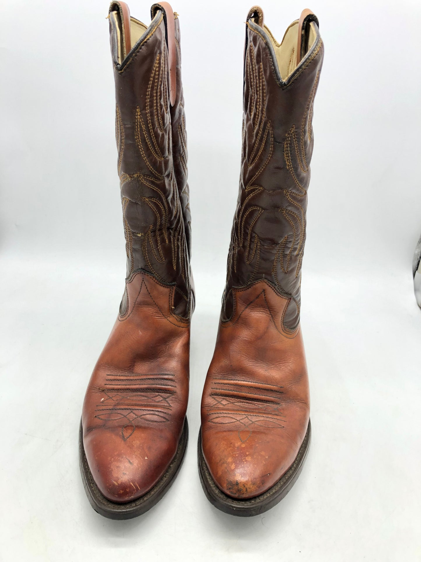 Texas Boot Company Brown Cowboy Boot Sz 9.5M/11W