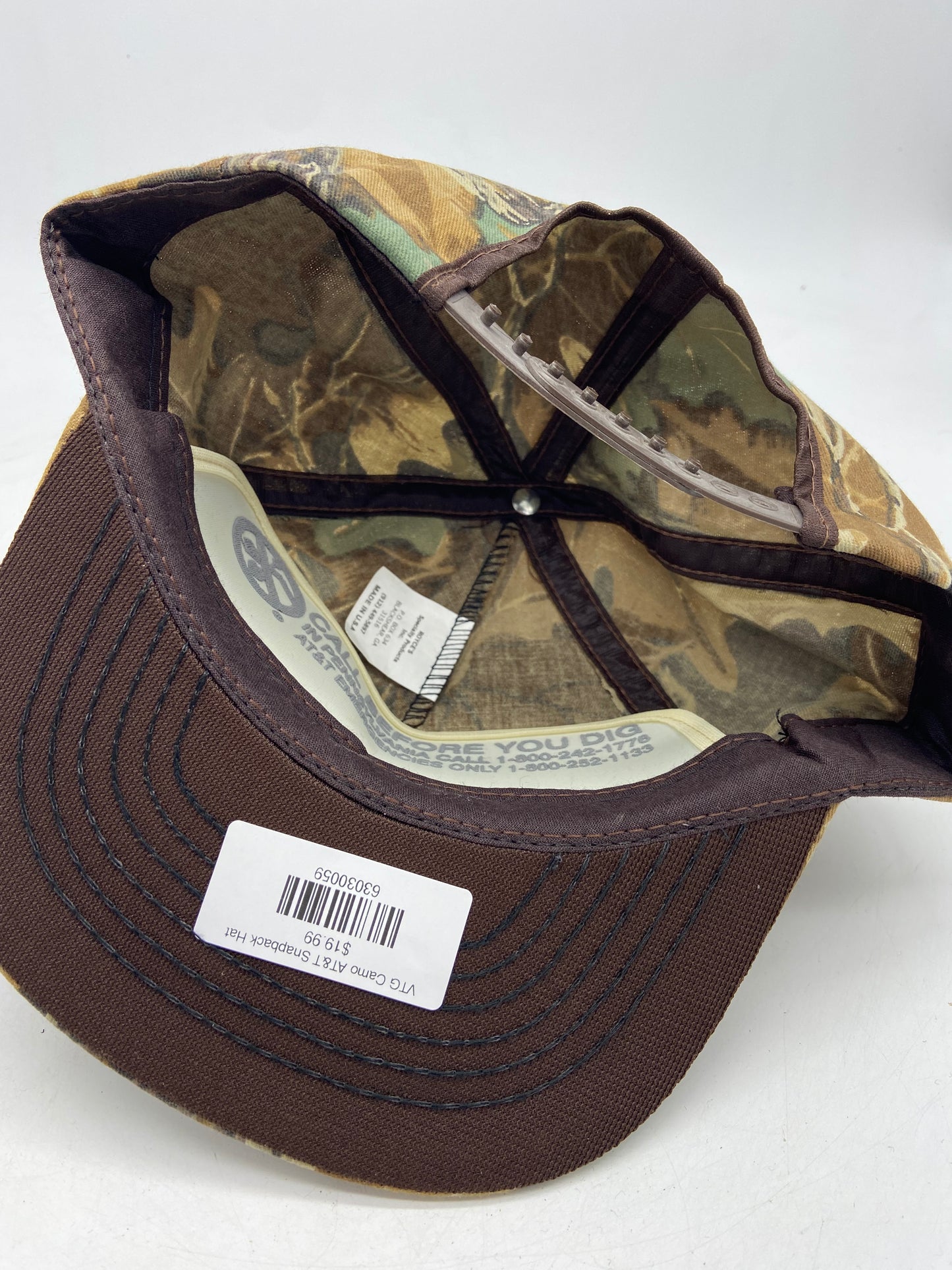 VTG Camo AT&T Snapback Hat