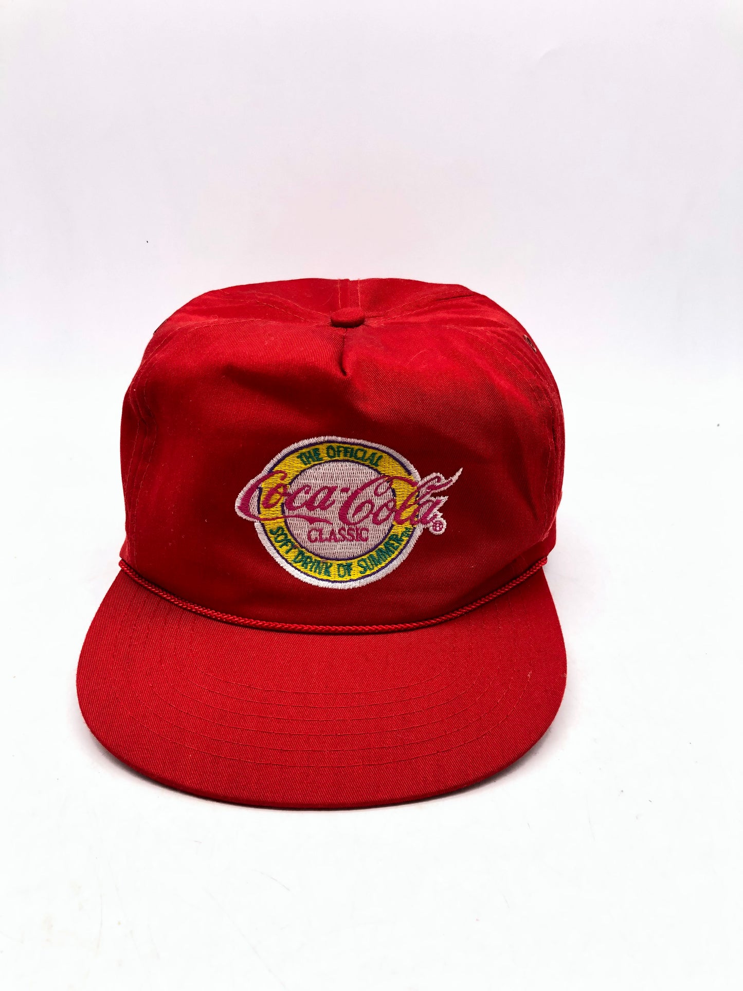 VTG Coca-Cola Classic Soft Drink Of Summer Snapback