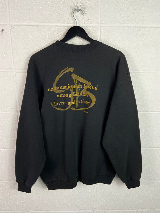 VTG Garth Brooks Communication Is Vital Crewneck Sz L