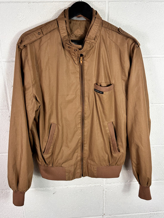 VTG 80s Member Only Brown Race Jacket Sz Med