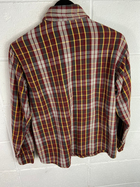 VTG 80s Frostproof Plaid Flannel Shirt Sz Med