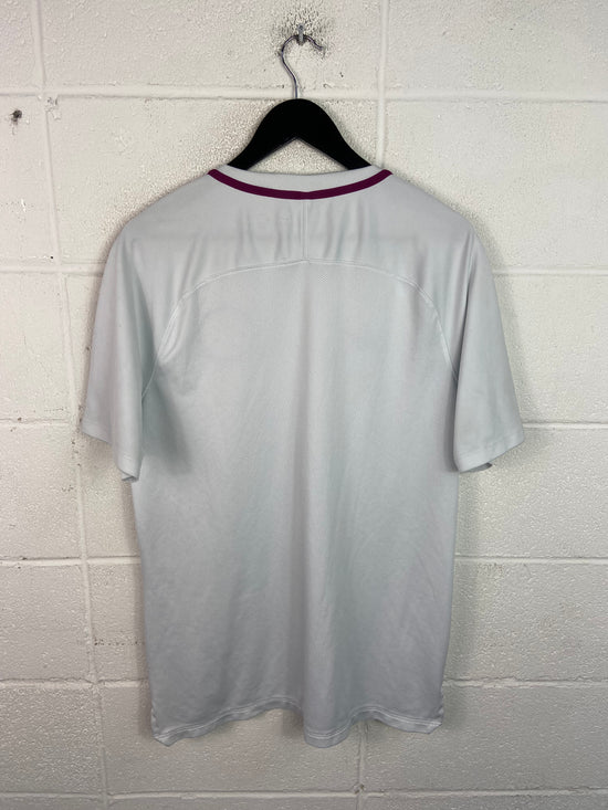 Nike Manchester City White Training Soccer Jersey Sz XL