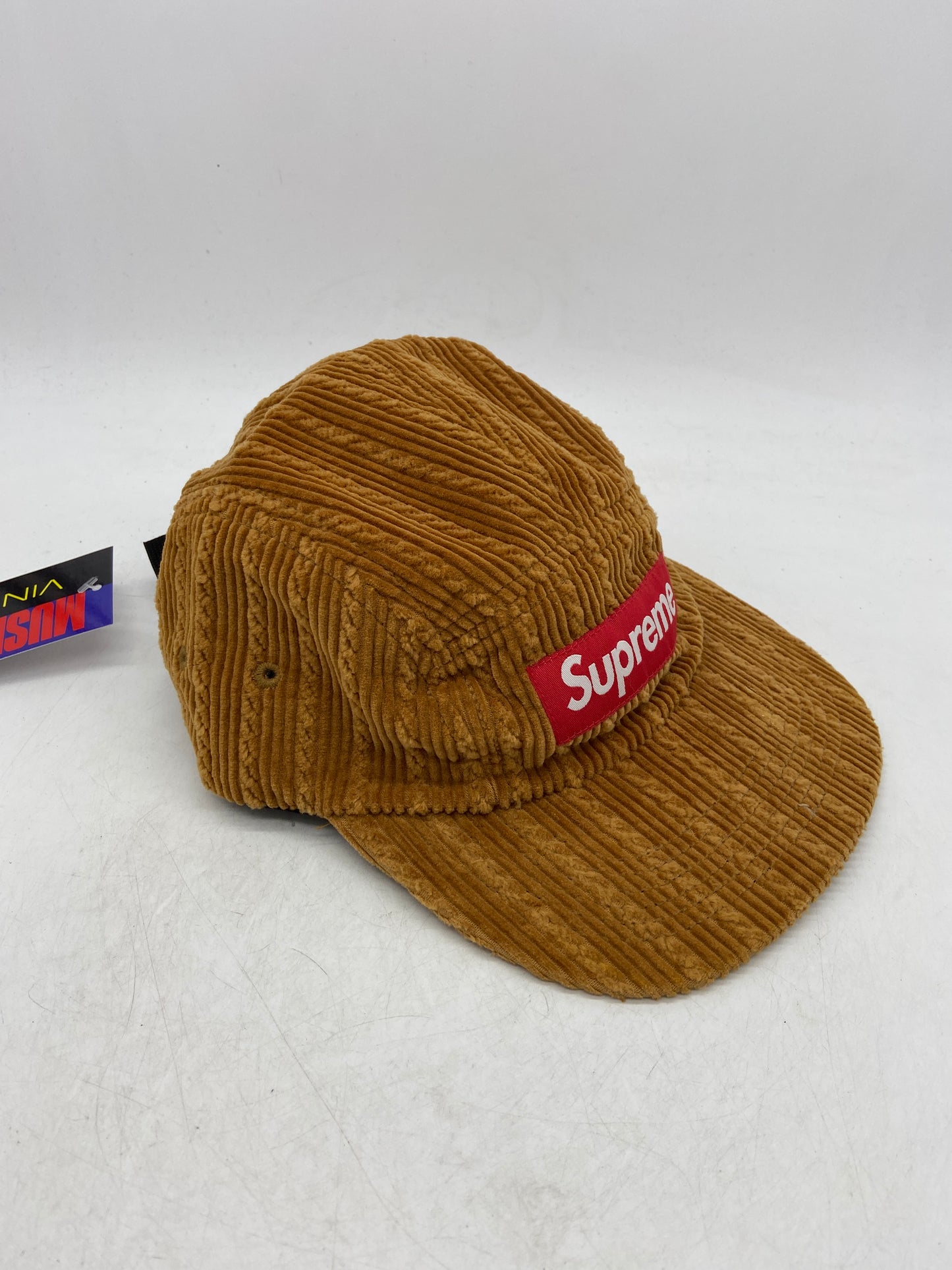 Supreme SS19 Rope Corduroy Camp Cap 'Brown'