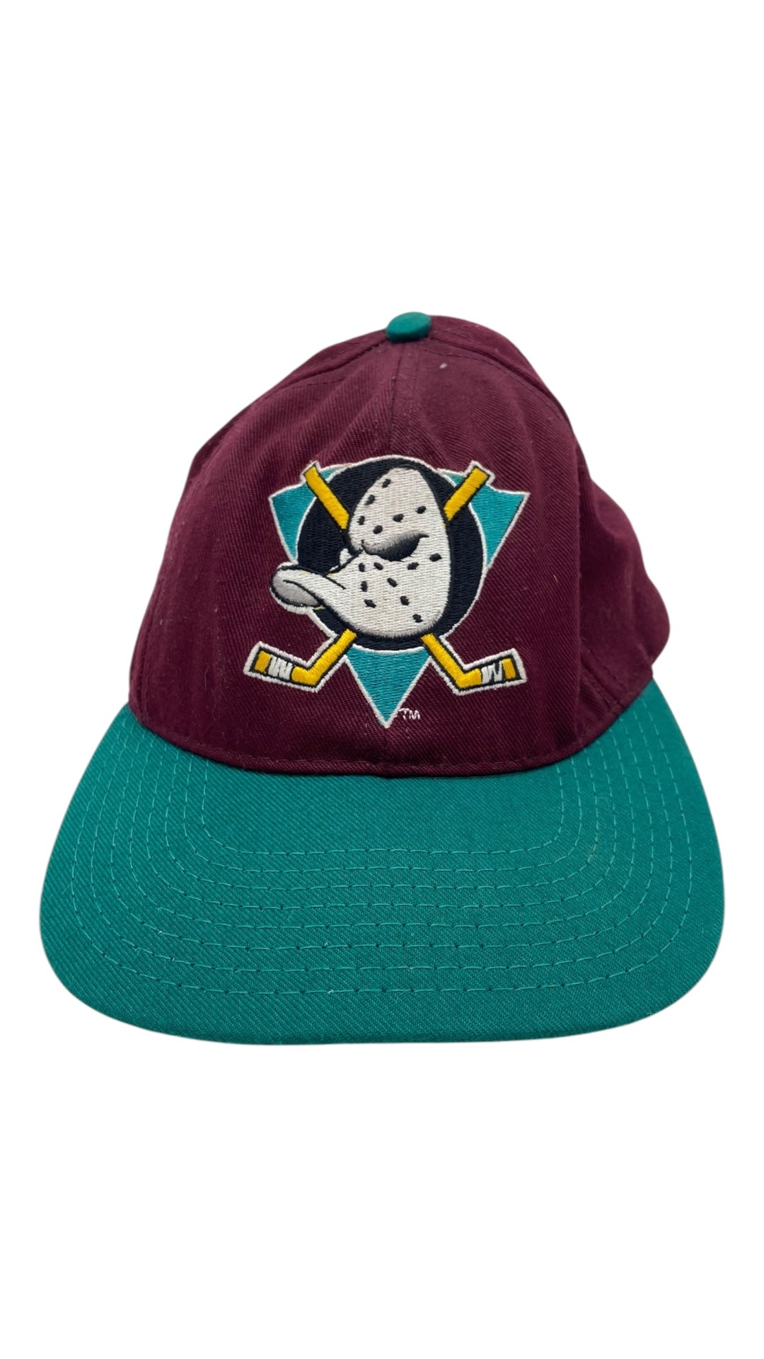 VTG Anaheim Mighty Ducks Maroon Hat