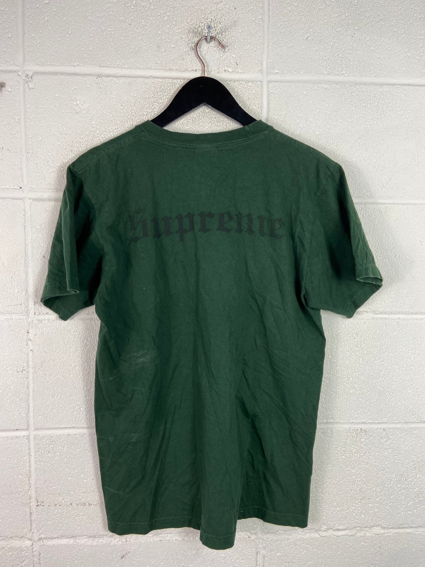 Supreme Slayer Eagle Dark Green Tee Sz M