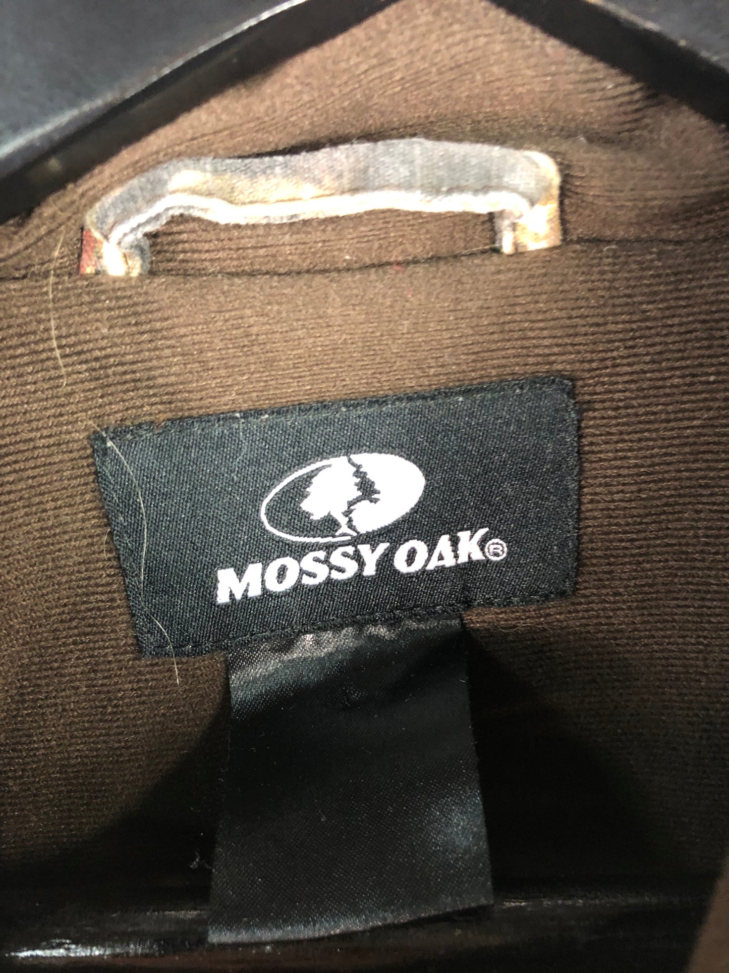 VTG Mossy Oak Camo Hooded Jacket Sz S